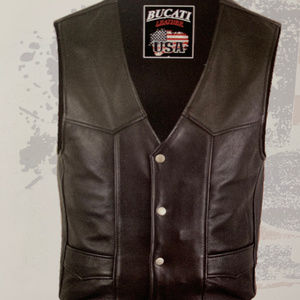 Leather Vest